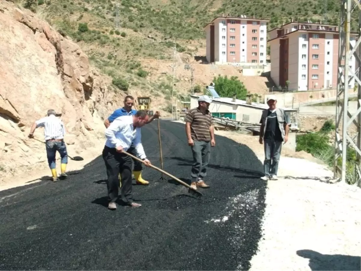 Gümüşhane Belediyesi Asfalt Sezonunu Açtı