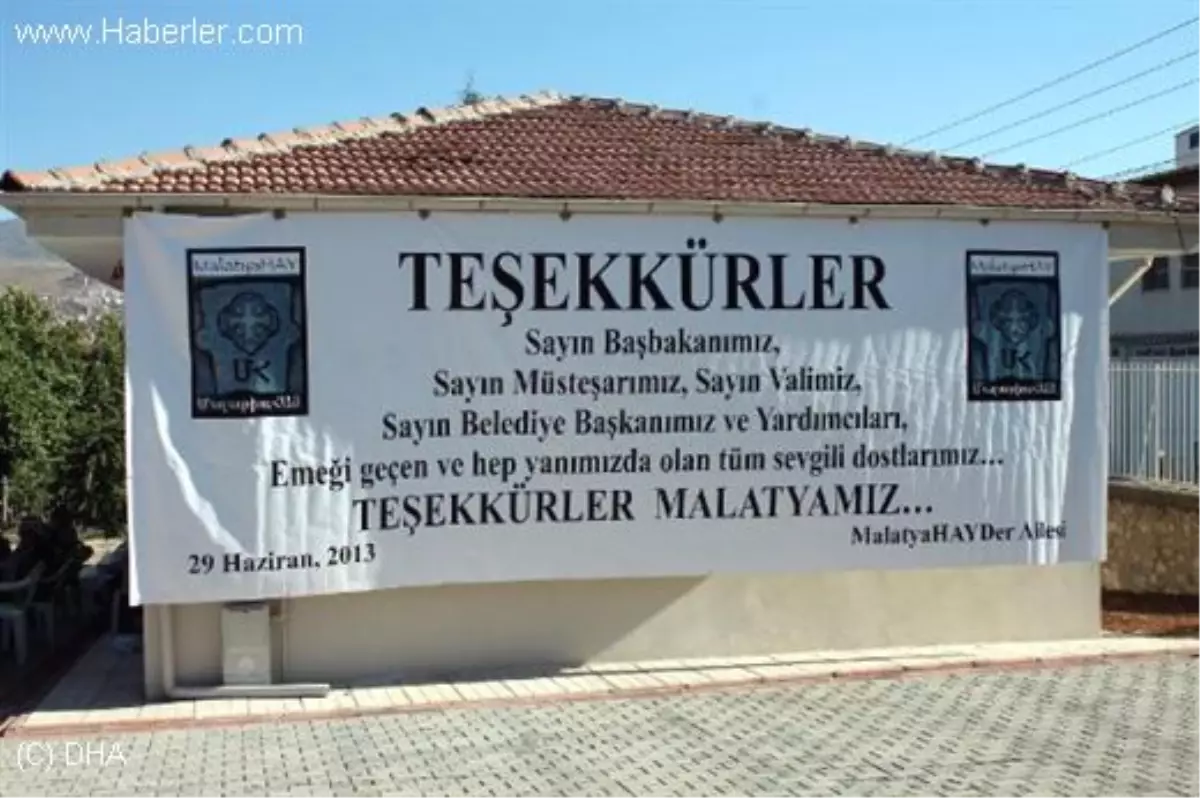 Malatya Ermeni Mezarlığı\'nda Yaptırılan "Son Dua Yeri" Açıldı