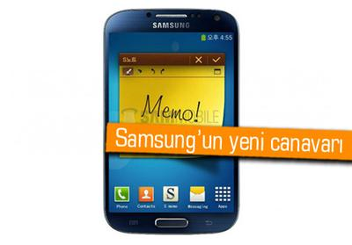 Samsung\'un Yeni Cihazı Galaxy Memo Sızdı
