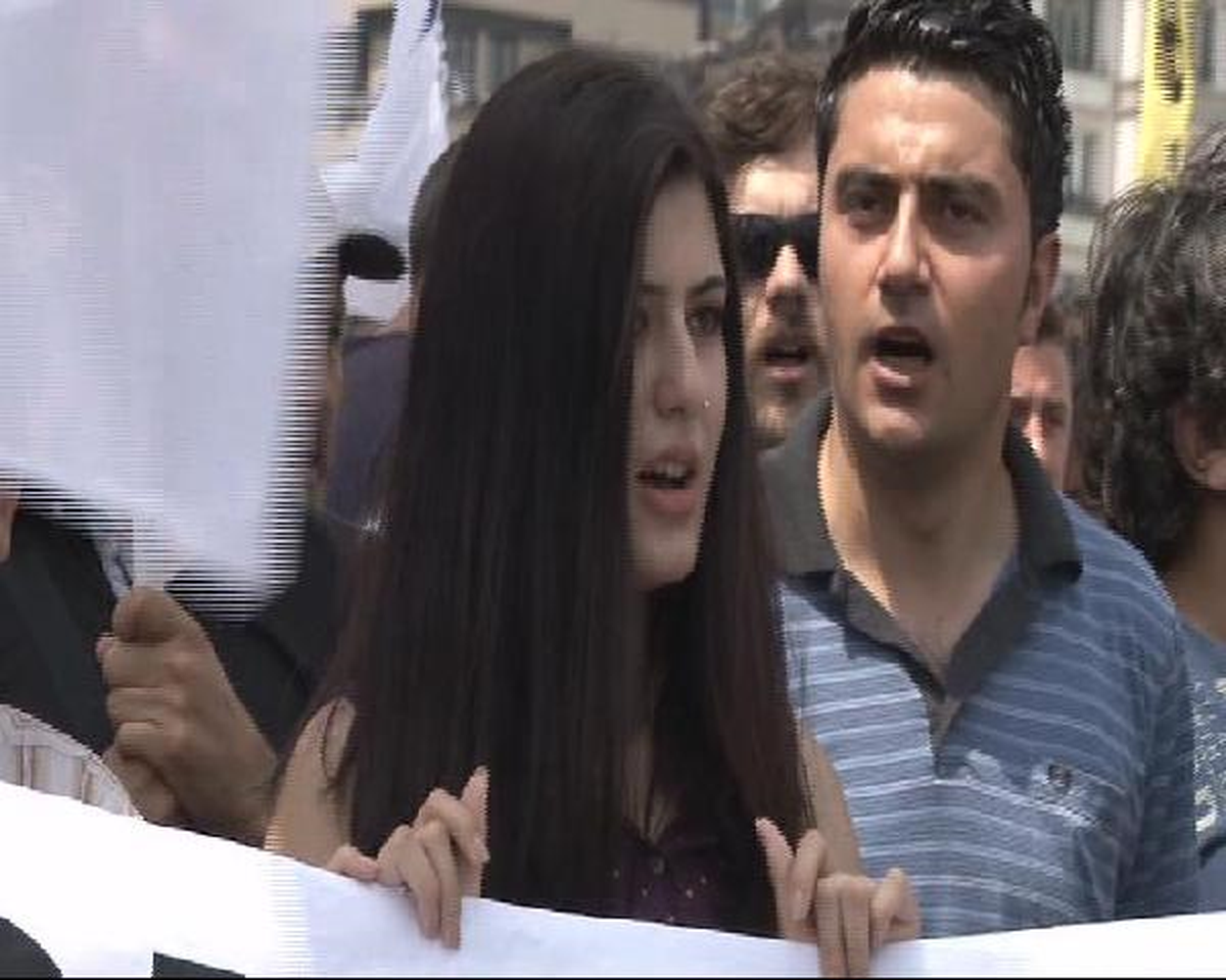 Taksim\'de "Lice" Protestosu