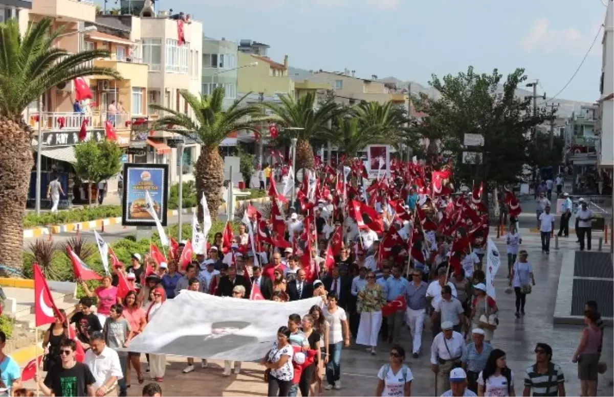 Atatürk\'ün Urla\'ya Gelişinin 87. Yılı Kutlandı