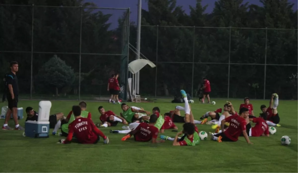 U20 Milli Takımı Gaziantep\'te Antrenmana Başladı