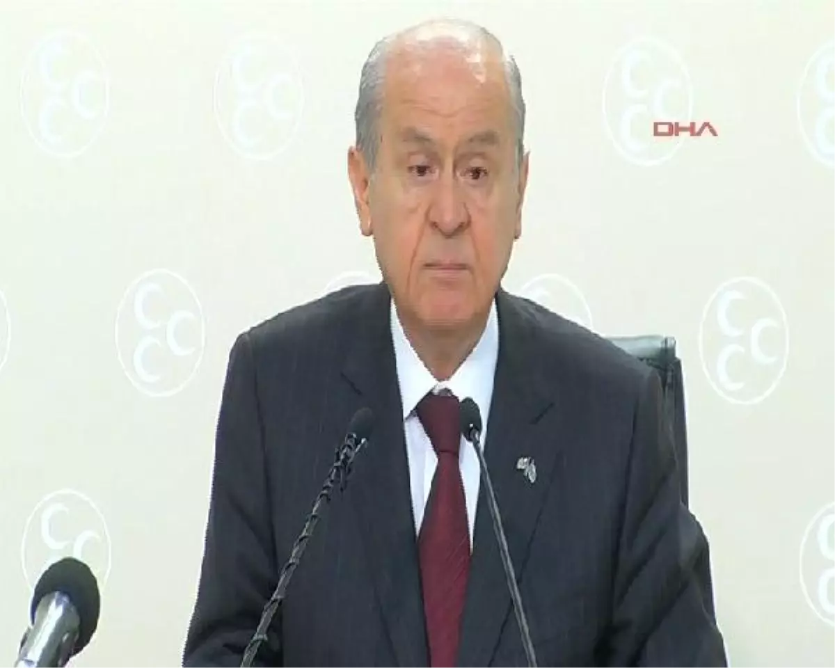 Bahçeli.Karakol Yapımına Karşı Çıkanlar Türk Milletine Nefret Duyan Bir Avuç Eşkıyadan Başkası...