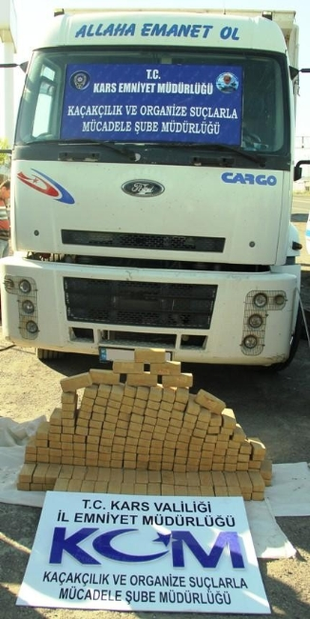 Kars\'ta 150 Kilo Eroin Ele Geçirildi