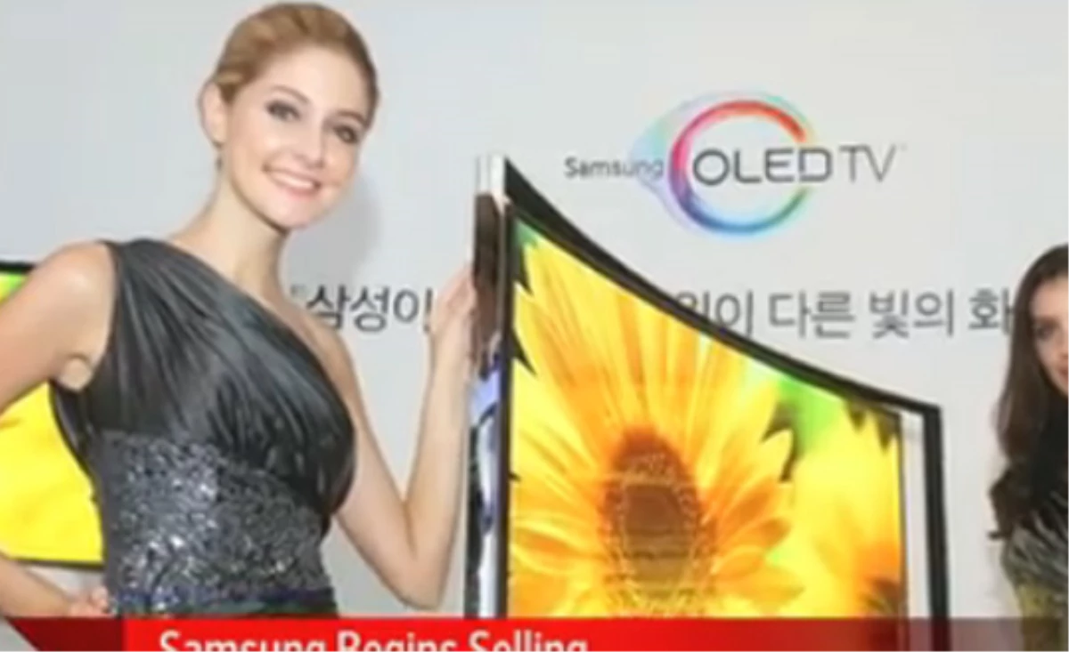 Samsung Yuvarlatılmış Ekranlı Oled Televizyonların Satışına Başlıyor