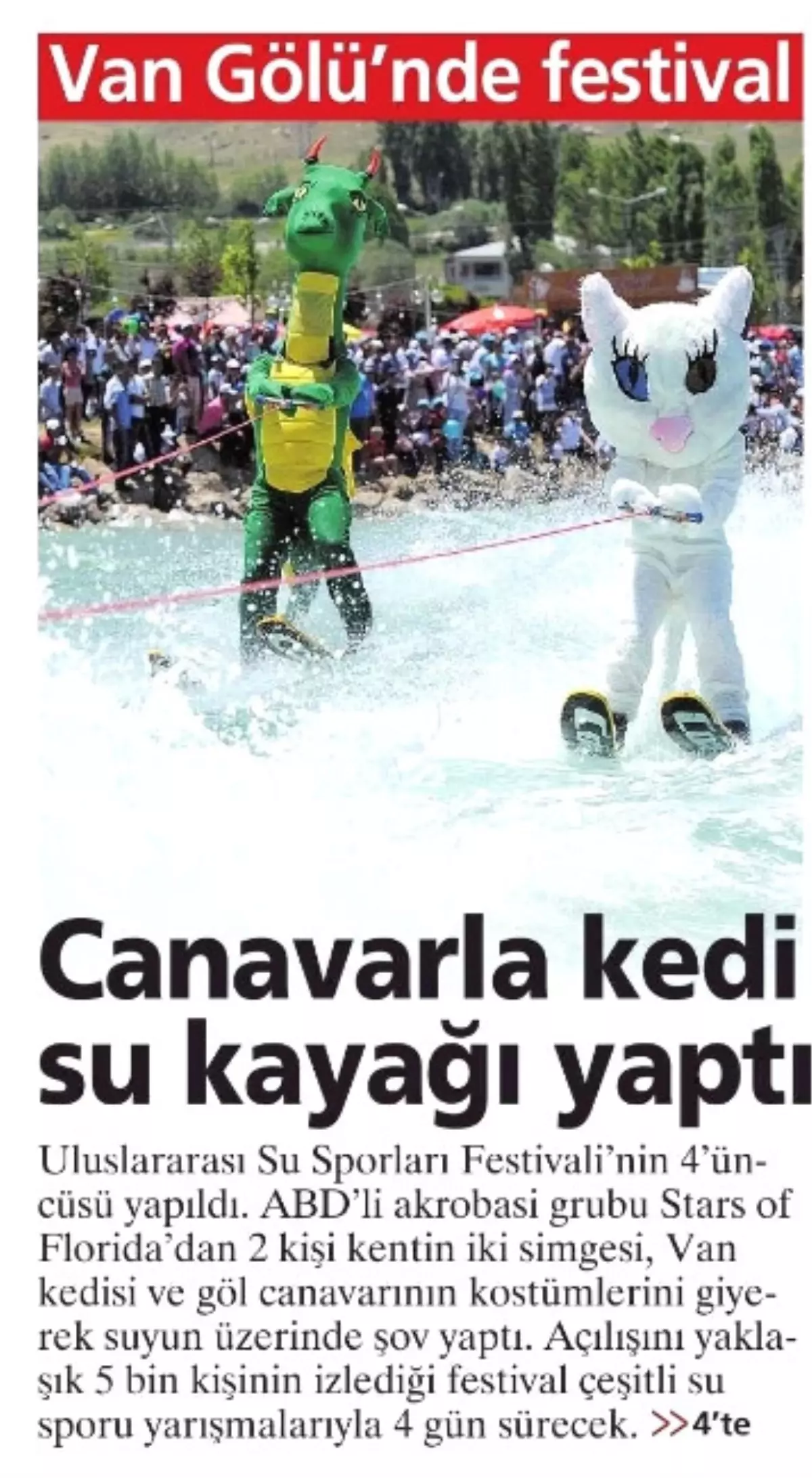 Su Sporları Festivali Hedefine Ulaştı