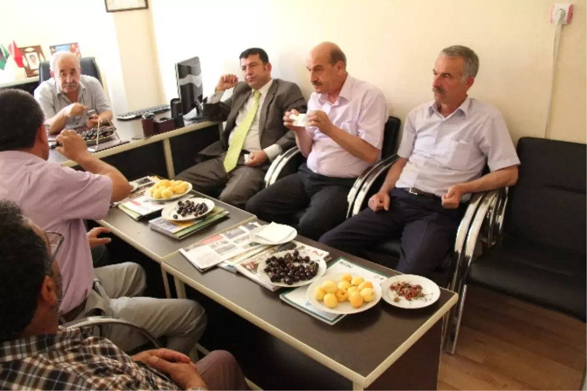 Ağbaba, Yeşilyurt Ziraat Odası\'nı Ziyaret Etti