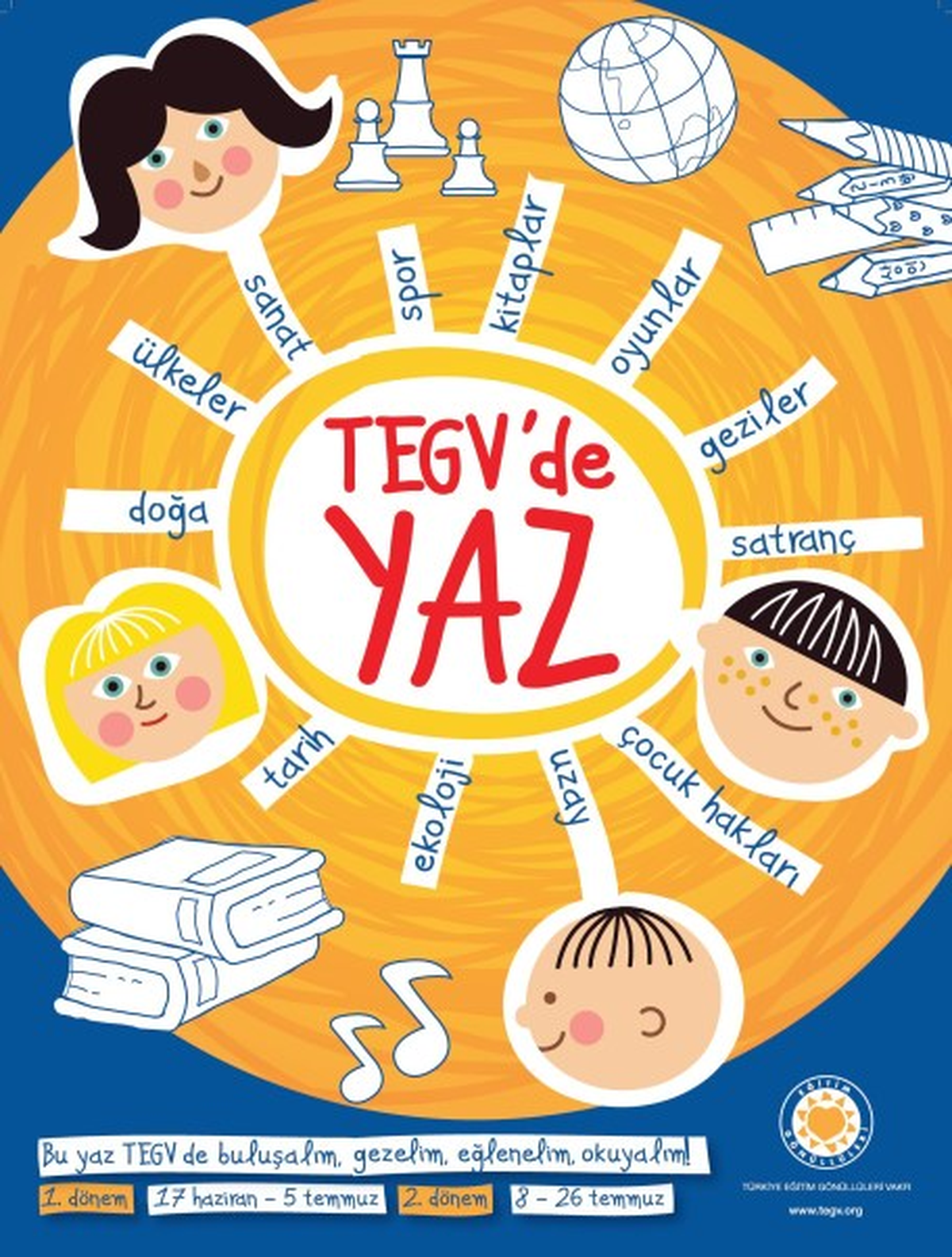 Çocuklar TEGV Yaz Etkinlikleri\'nde Eğlenerek Öğreniyor!