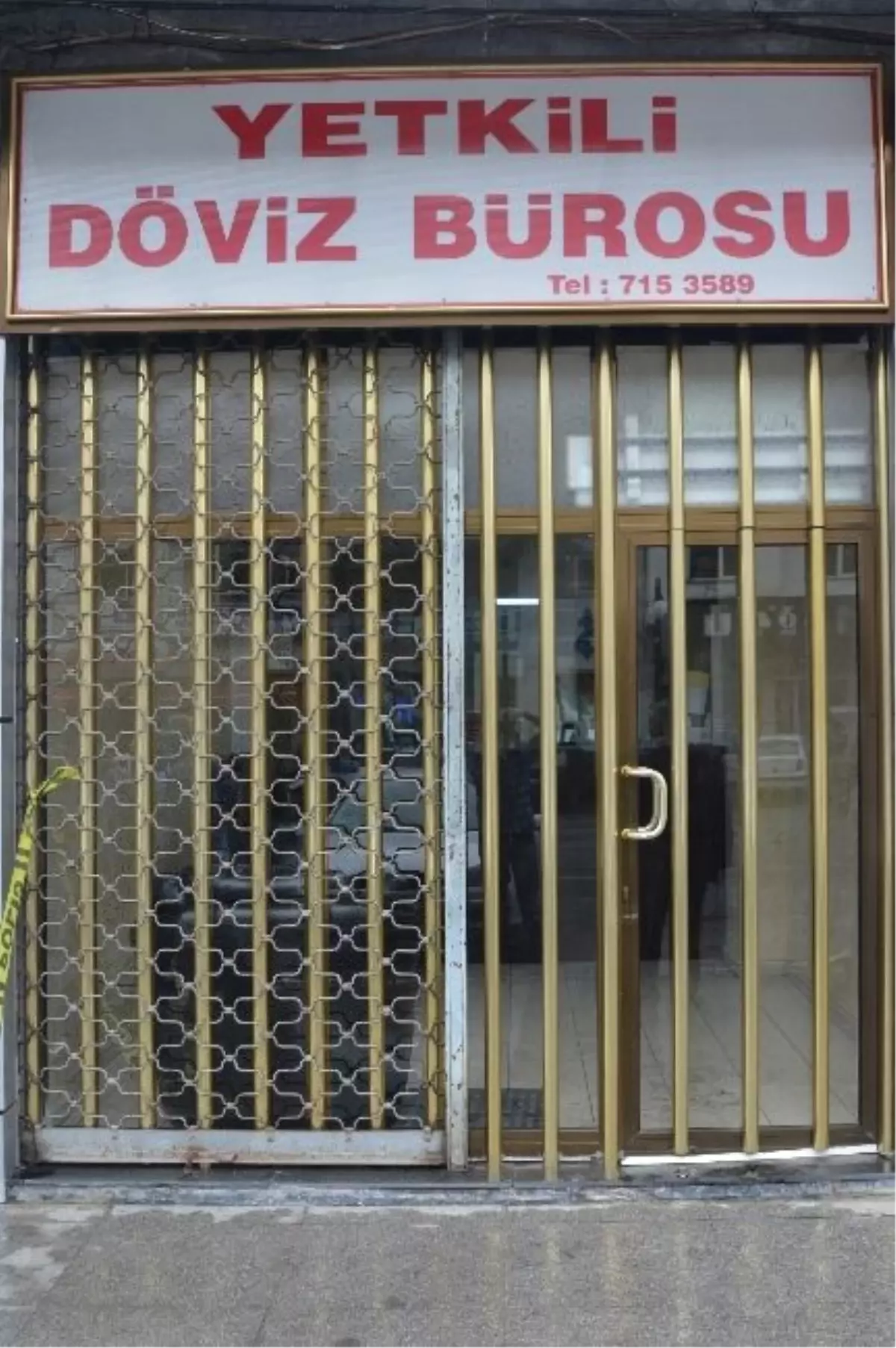 Döviz Bürosunda Soygun Girişimi