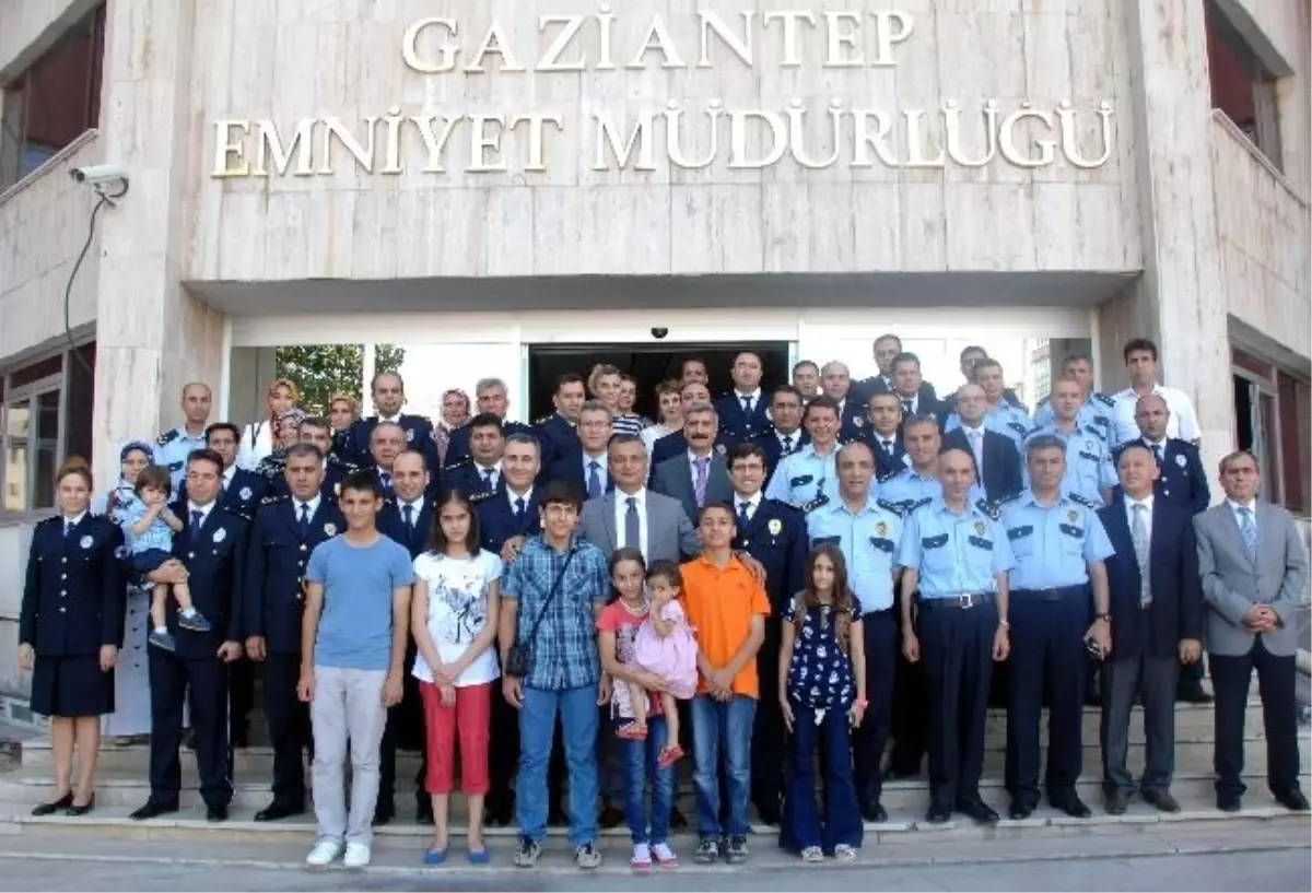 Gaziantep Emniyet Müdürlüğünde Terfi Töreni