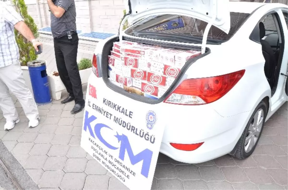 Kırıkkale\'de 6 Bin Paket Kaçak Sigara Ele Geçiririldi