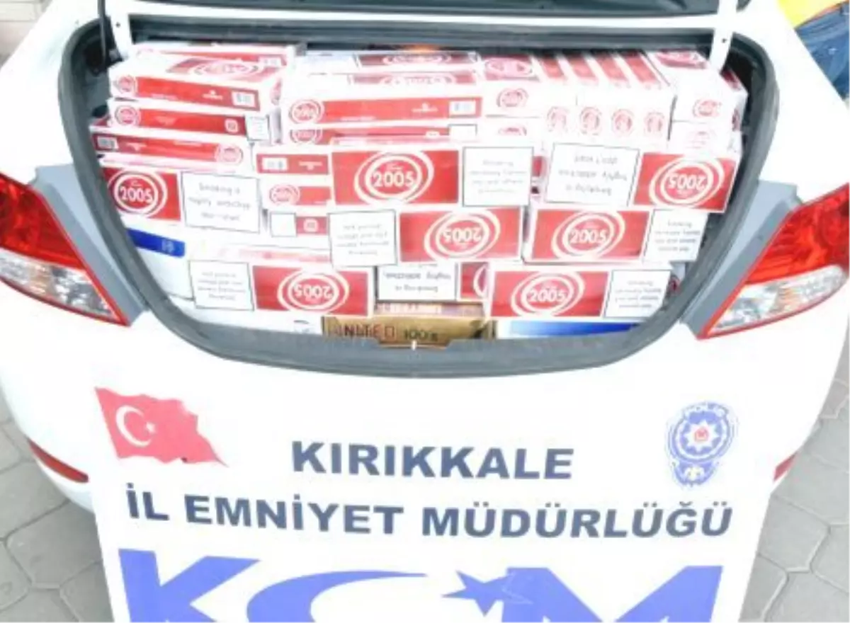 Kırıkkale\'de Kaçak Sigara Operasyonu