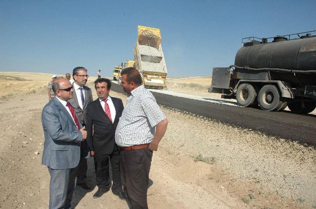Köylerle Şehirleri Birleştiren Yollar İncelendi
