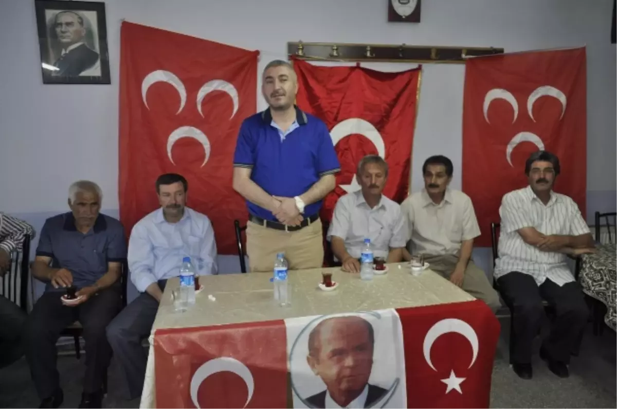 MHP Kocasinan İlçe Başkanlığı Mahalle Toplantılarına Devam Etti