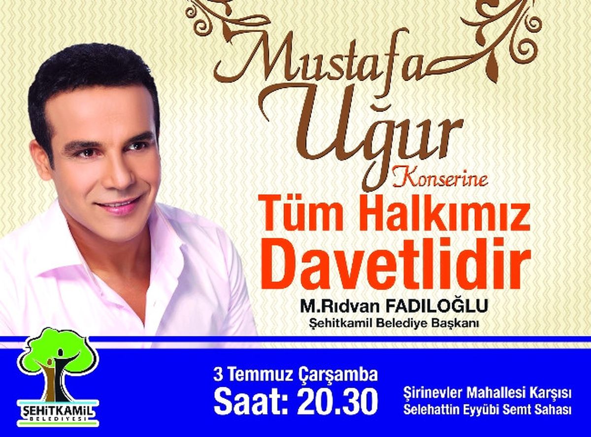 Şehitkamil Belediyesi, Mustafa Uğur\'u Sevenleri ile Buluşturuyor