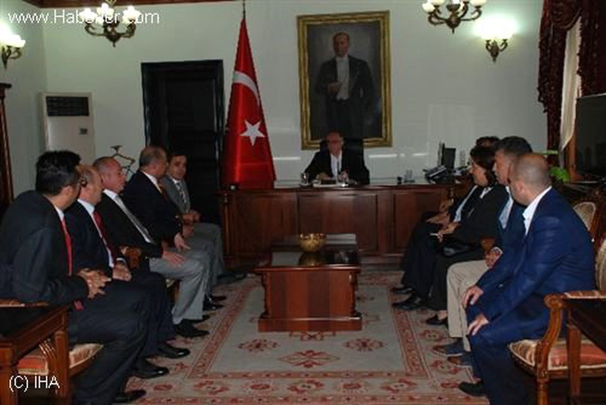 Vali İbrahim Özçimen Yeni Btso Yönetimini Kabul Etti