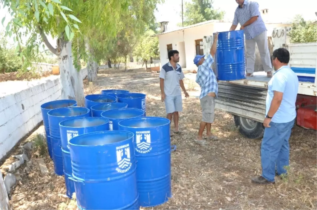 Bodrum Belediyesi Bağlı Köylere Çöp Hizmeti Veriyor