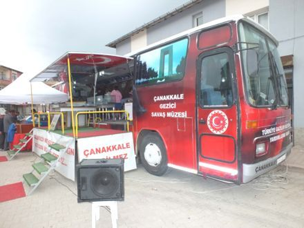 Çanakkale 1915 Tır Müzesi, Pazar\'a Geldi