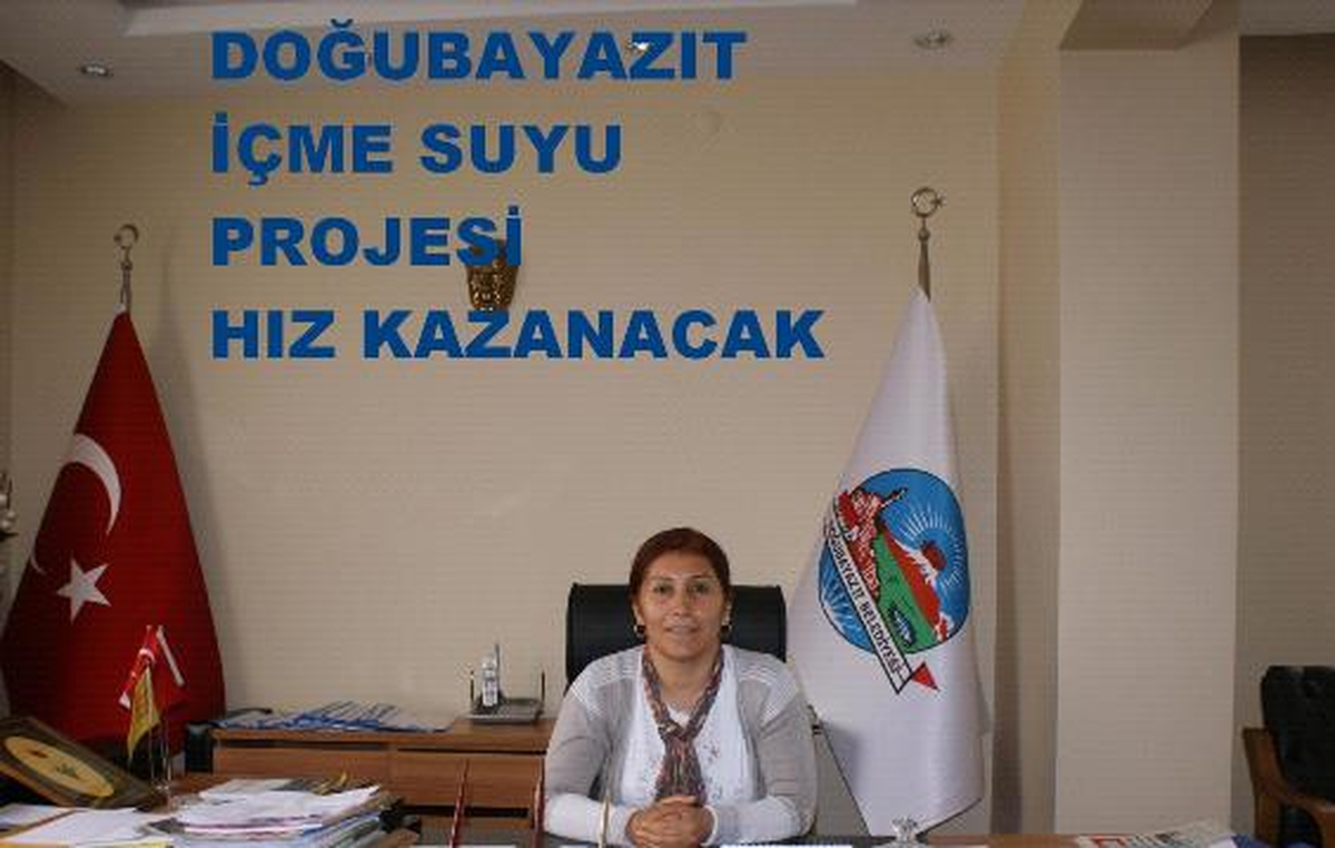 Doğubayazıt\'ta "İçme Suyu Projesi" Çalışmaları