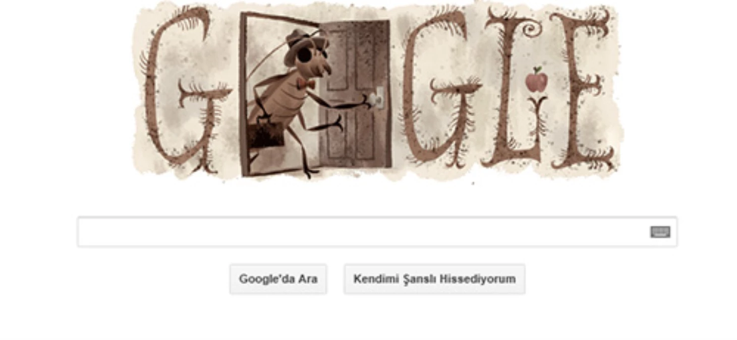 Google Franz Kafka\'nın 130.doğum Gününü Unutmadı