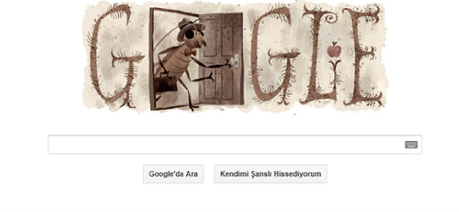 Google Franz Kafka\'yı Unutmadı