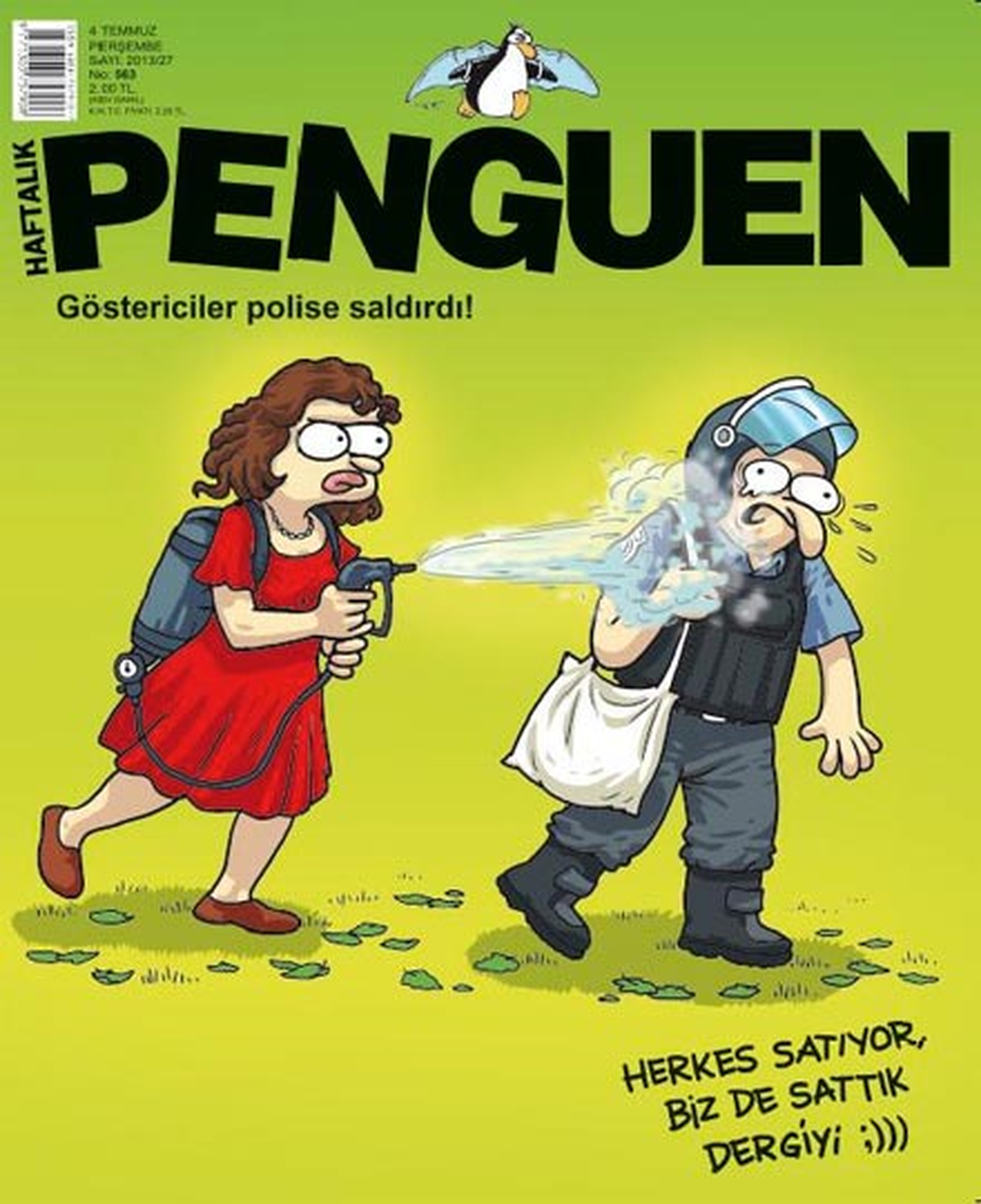 Penguen'in Kapağında Yandaş Medya Var