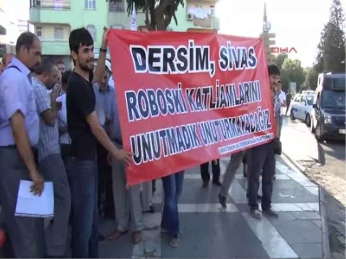 Şanlıurfa\'da Madımak\'ı Protesto Yürüyüşü