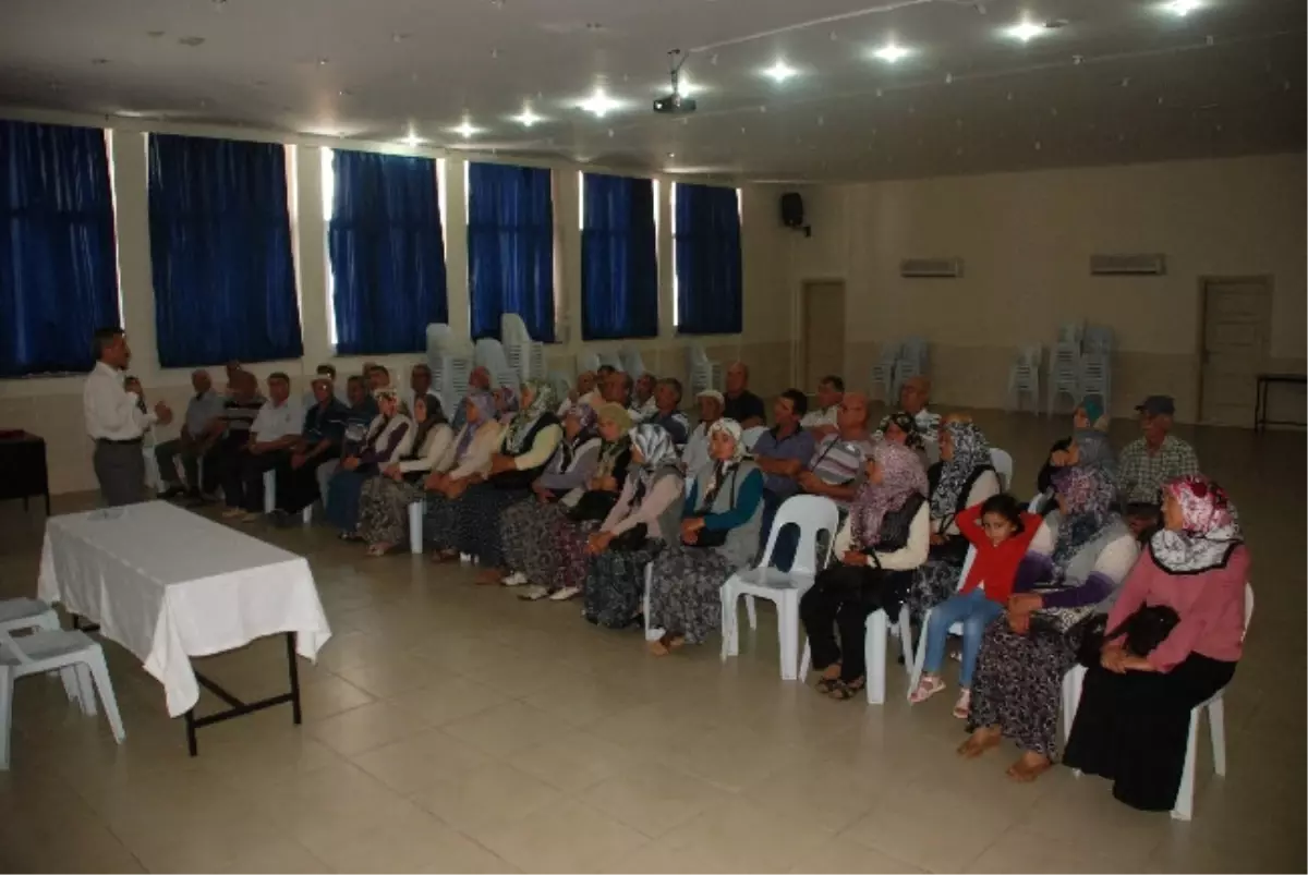 Silifke\'de Hacı Adaylarına Eğitim Semineri Verildi