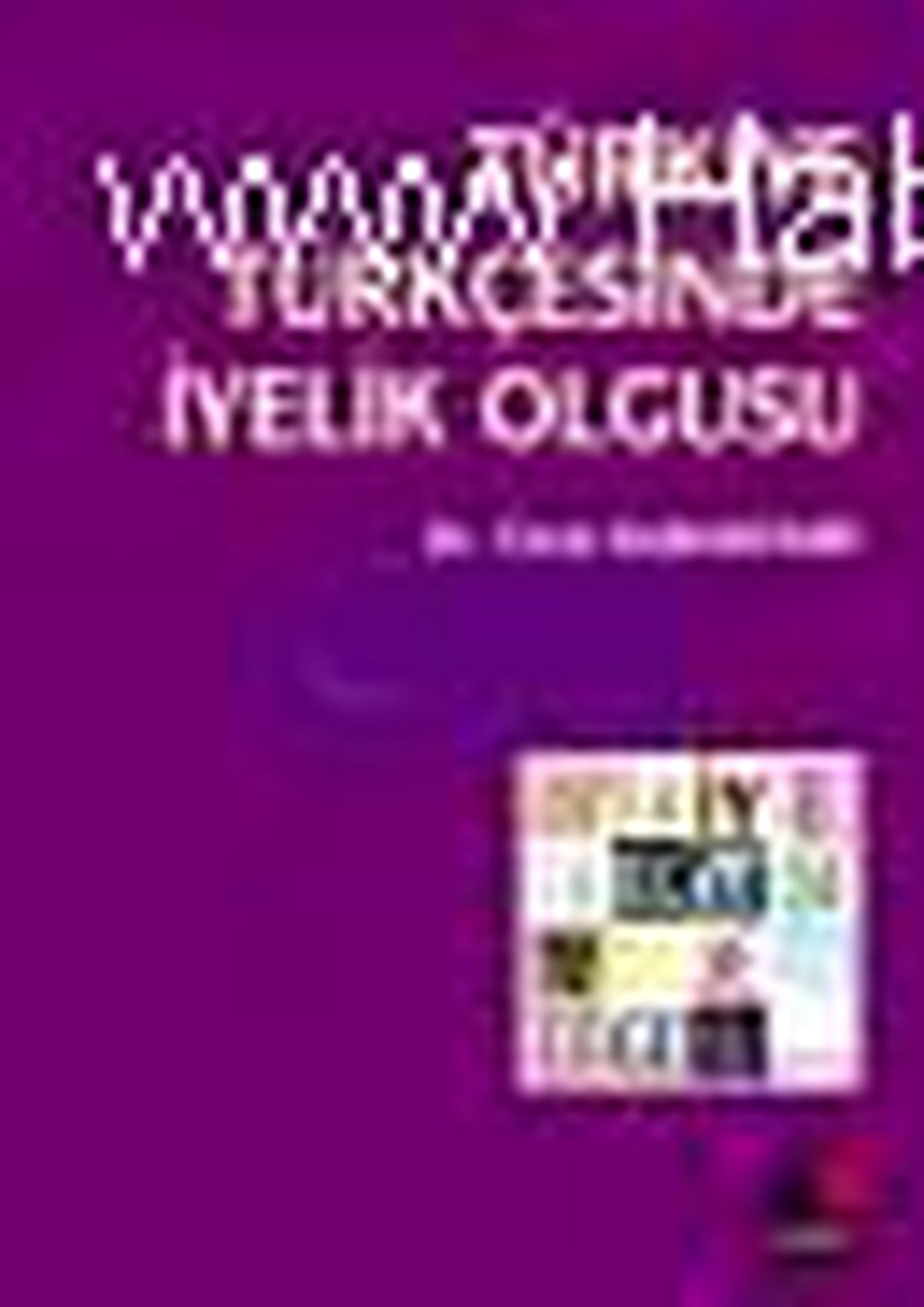 Türkiye Türkçesinde İyelik Olgusu Kitabı