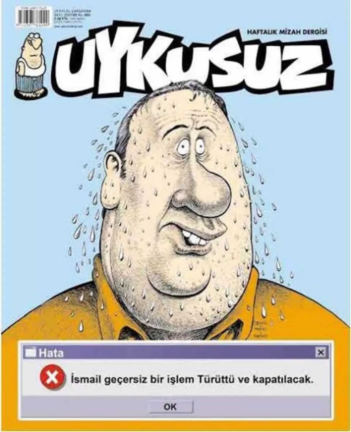 Uykusuz Dergisi İsmail Türüt\'ü Kapak Yaptı