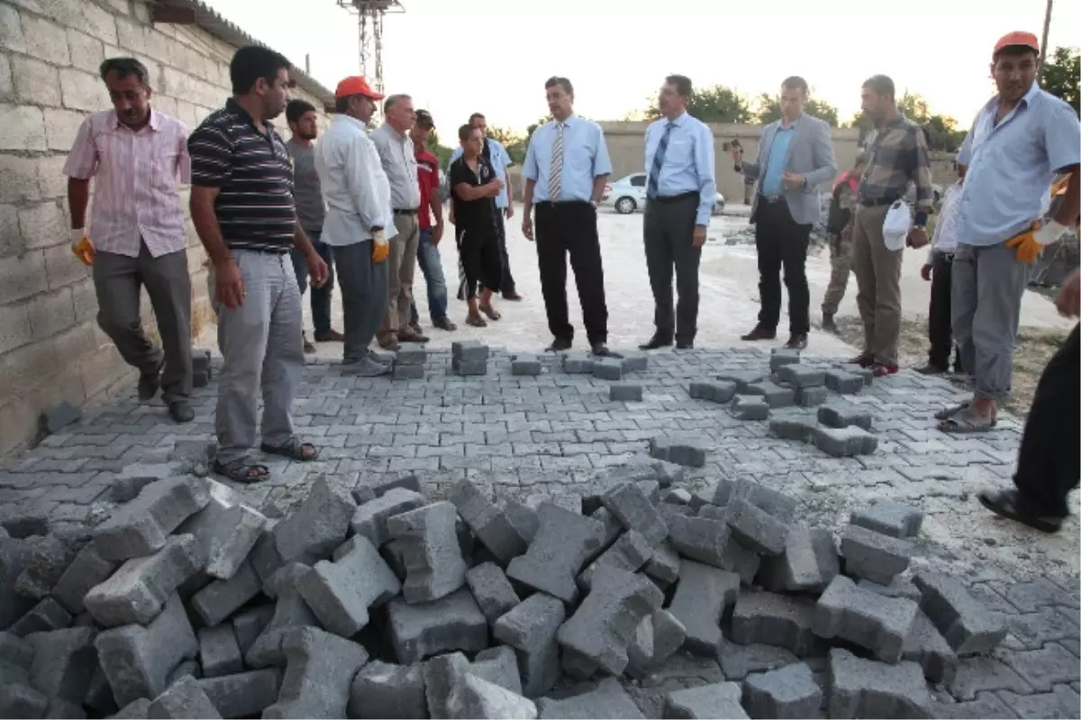 Vali Güvenç, Parkedaş Yapımlarını Yerinde İnceledi