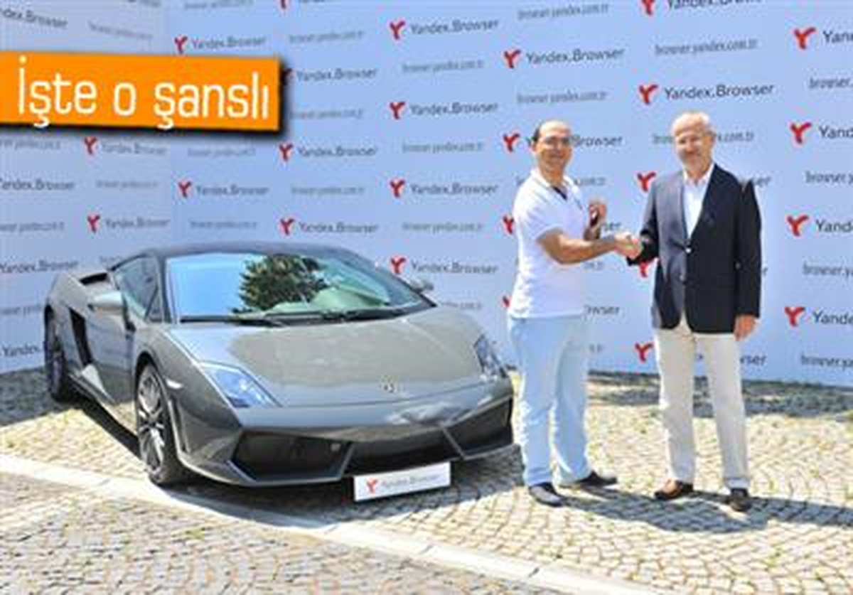 Yandex\'in Lamborghini\'si Gaziantep\'e Gitti