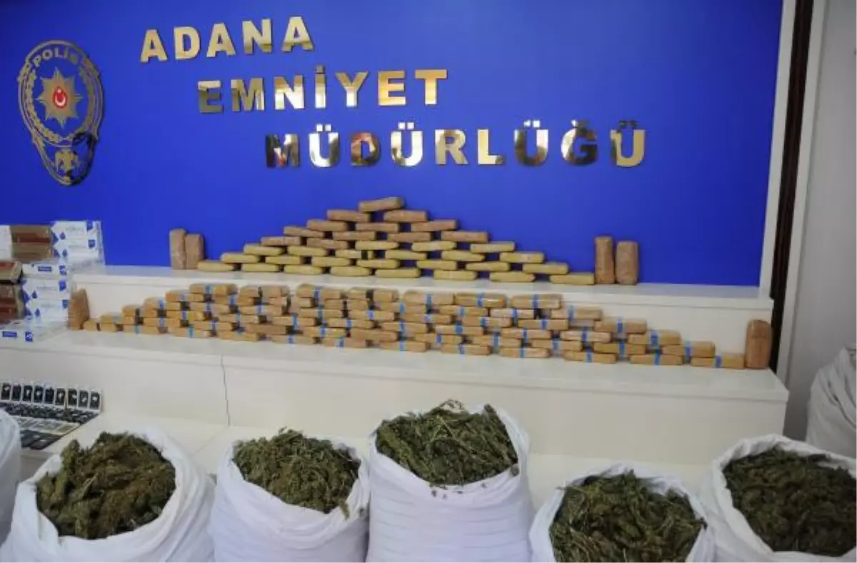 Adana\'da 129 Kilo Esrar Ele Geçirildi