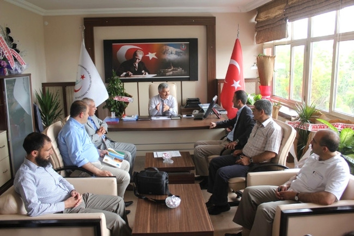 Agc\'den Kamu Hastaneleri Birliği Sekreteri Atlı\'ya Ziyaret