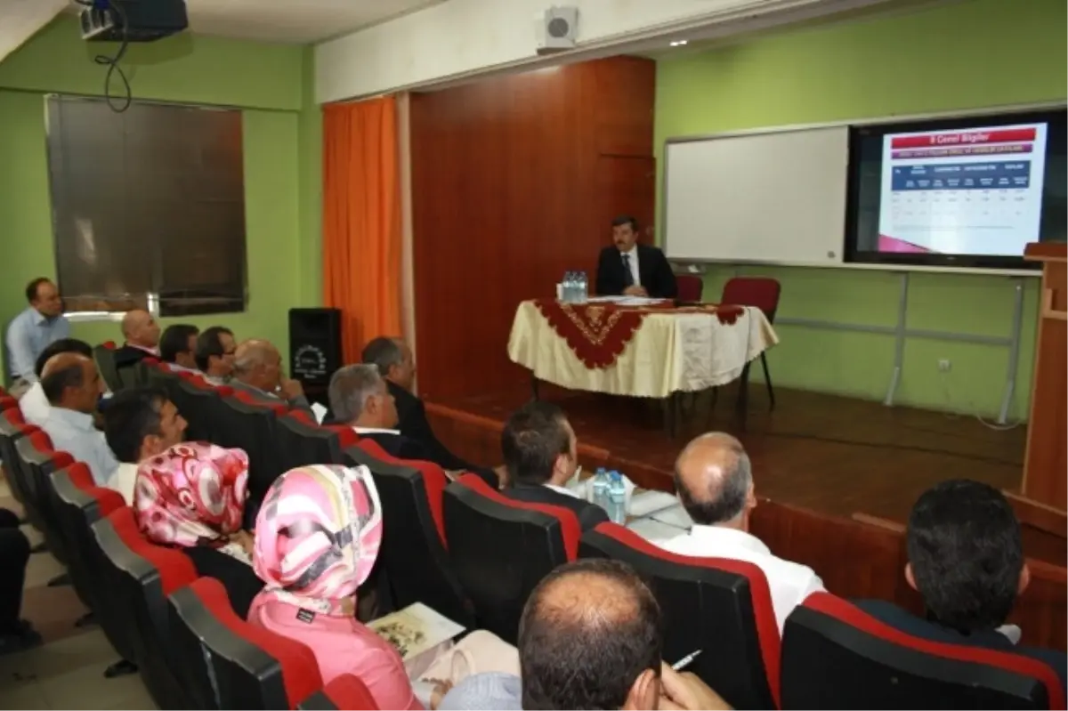 Ağrı'da Milli Eğitim Danışma Kurulu Toplantısı