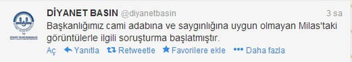 Diyanet İşleri Başkanlığından, Camide \'Badminton\' Oynanmasına Soruşturma