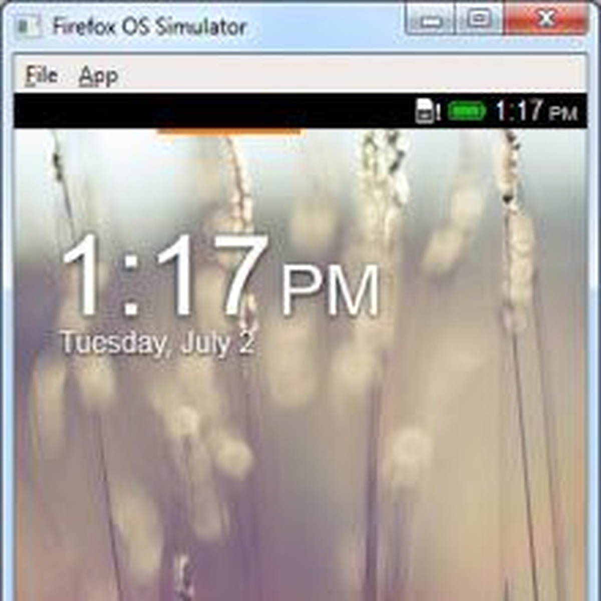 Firefox içinde Firefox OS!