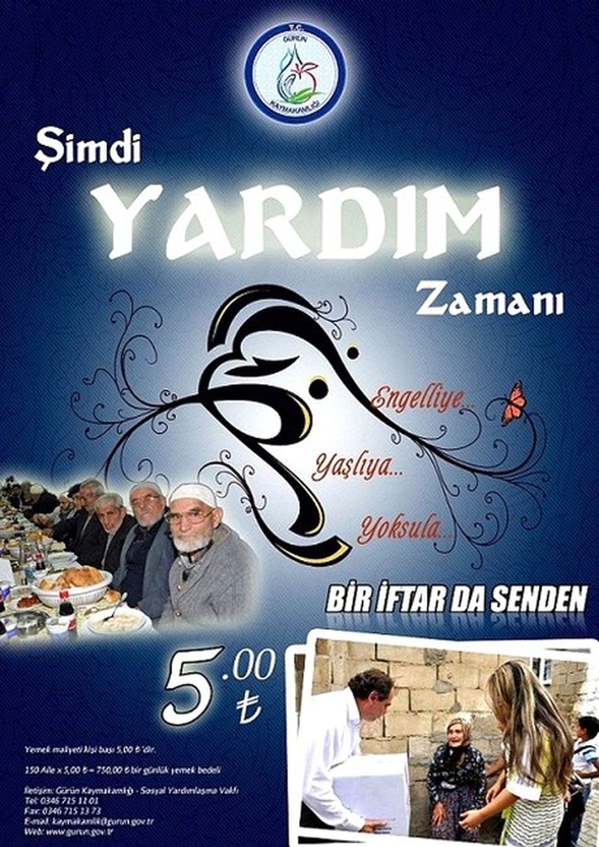 Gürün\'de Ramazan Ayı Boyunca İftar Kampanyası