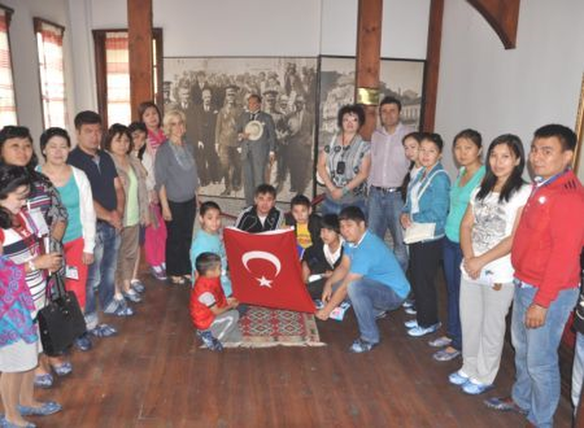Kazak Öğretim Üyeleri İnebolu\'da