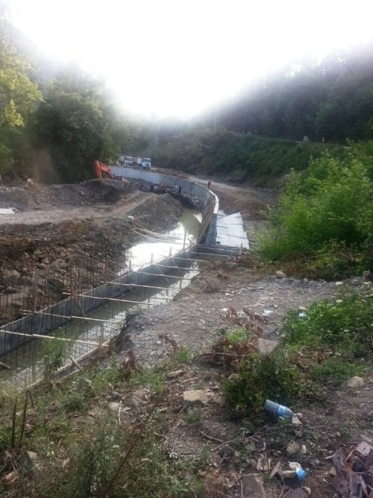 Kozcağız-Kumluca Yol Yapım Çalışmaları Sürüyor