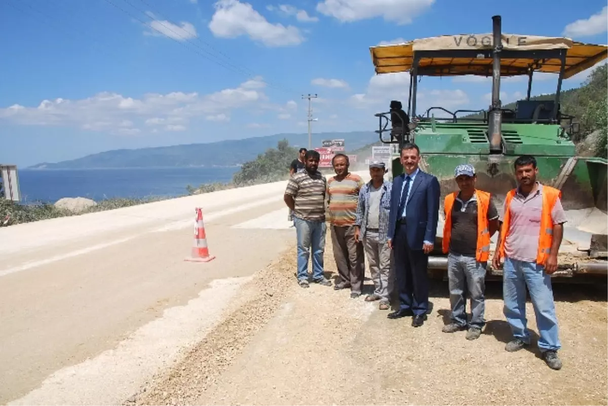 Kumla Yolu Genişletiliyor