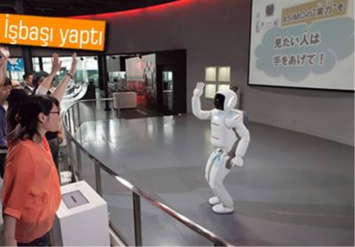 Robot Asimo Müzede İşe Başladı