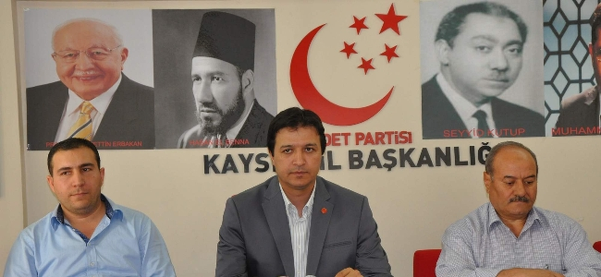 Saadet Partisi\'nden Mısır Cumhurbaşkanı Muhammed Mursi\'ye Destek