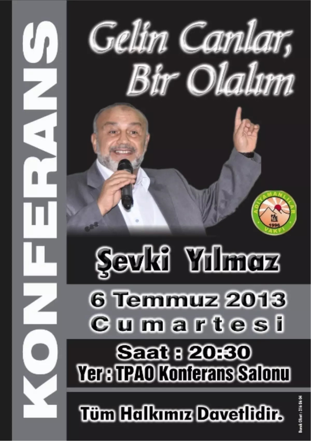 Şevki Yılmaz, Adıyamanlılarla Buluşuyor