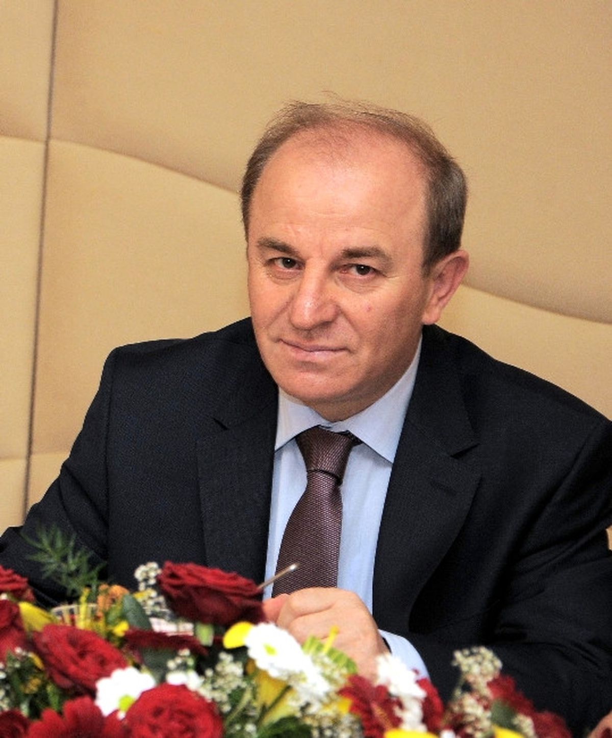 Vali Öztürk, Gazetecilerle Buluştu