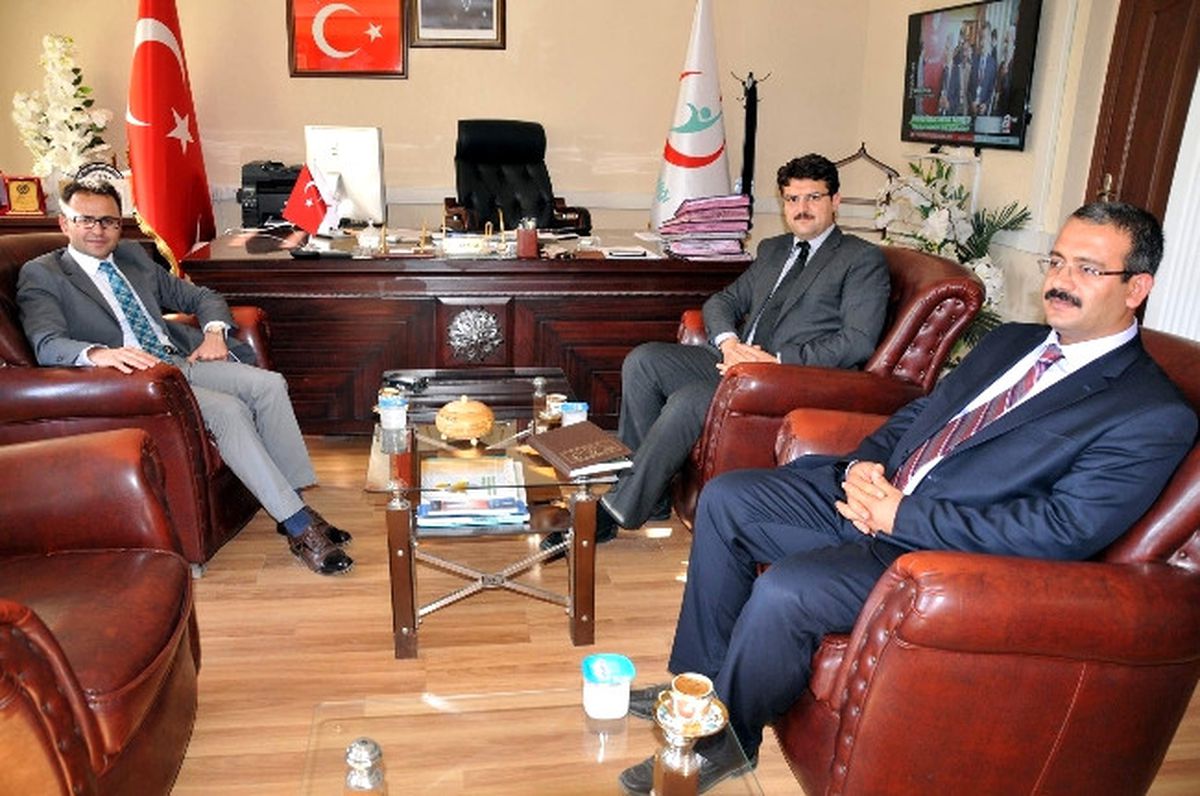 Vali Yardımcısı Alkan\'dan Sağlık Müdürlüğü\'ne Ziyaret