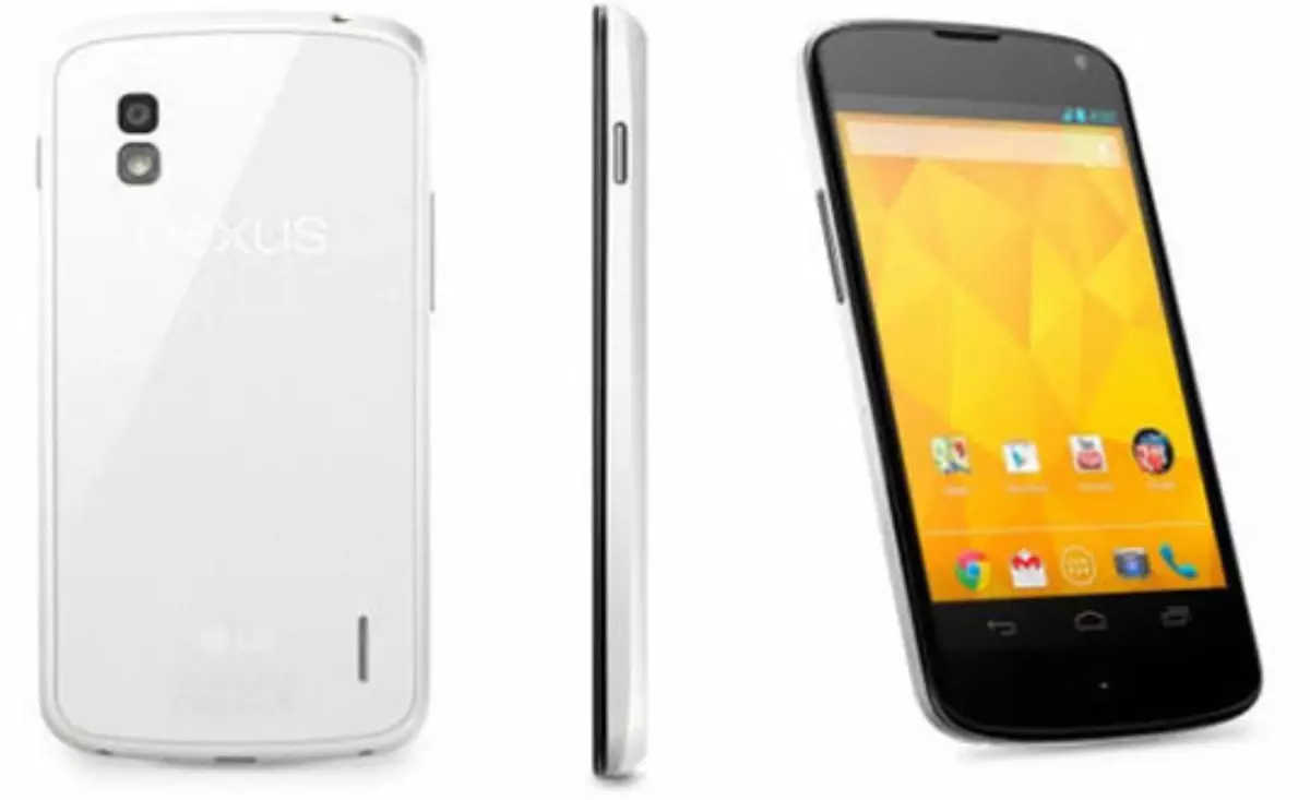 Beyaz Nexus 4 Stokları Tükendi!