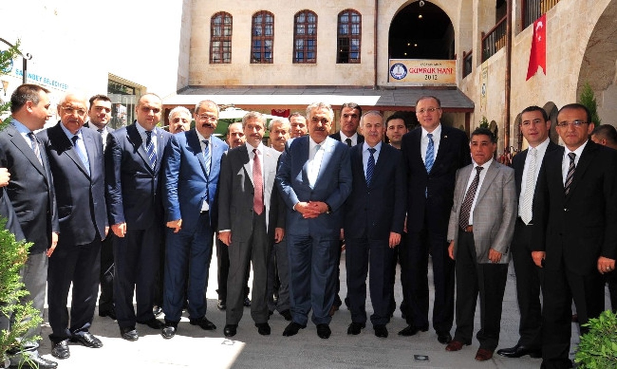 Gümrük Bakanı Yazıcı, Gümrük Han\'ı Gezdi