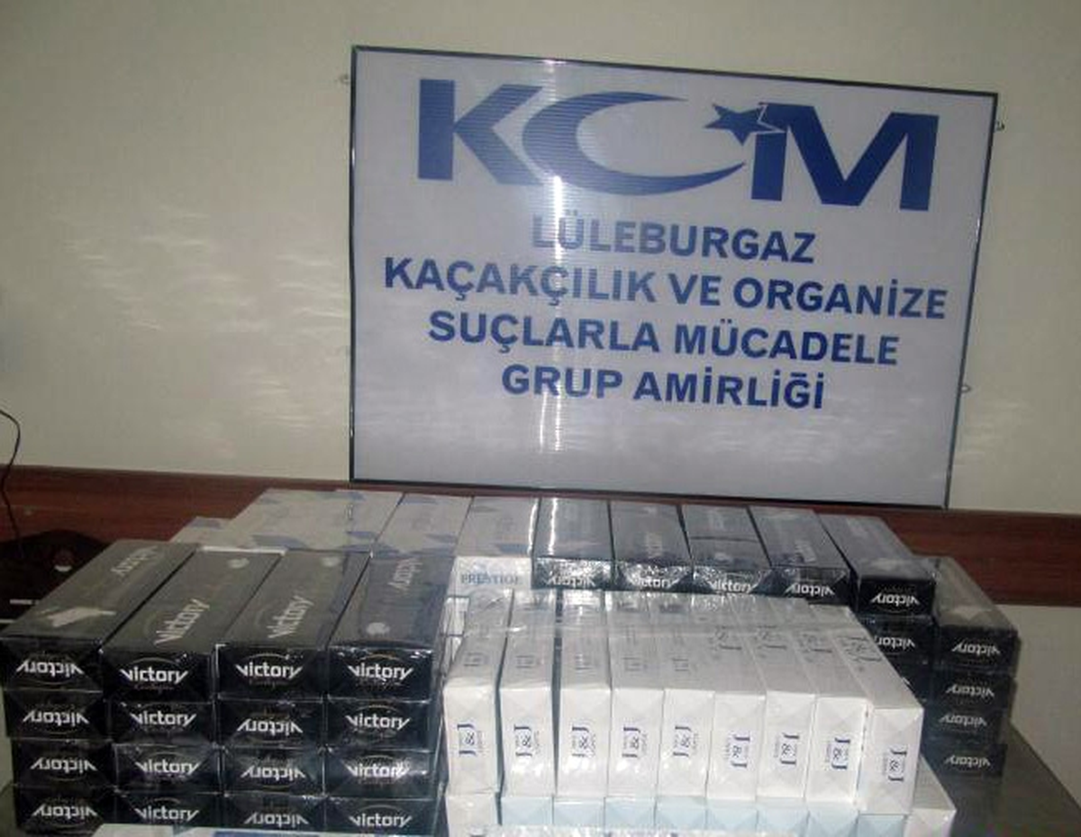 Kırklareli\'de Kaçak Sigaraya Geçit Yok