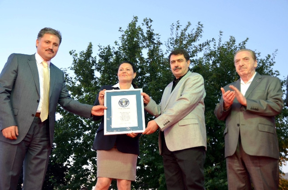 Malatya Kayısı Tatlısı ile Guınness Rekorlar Kitabı\'na Girdi